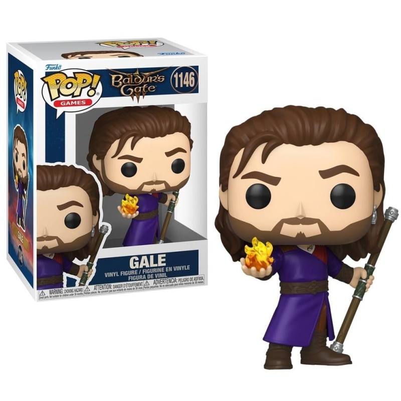 Pop Games - Baldur's Gate - Gale 1146 - Bundle Regular + Chase Pop Games - Baldur's Gate - Gale 1146 - Bundle Regular + Chase
